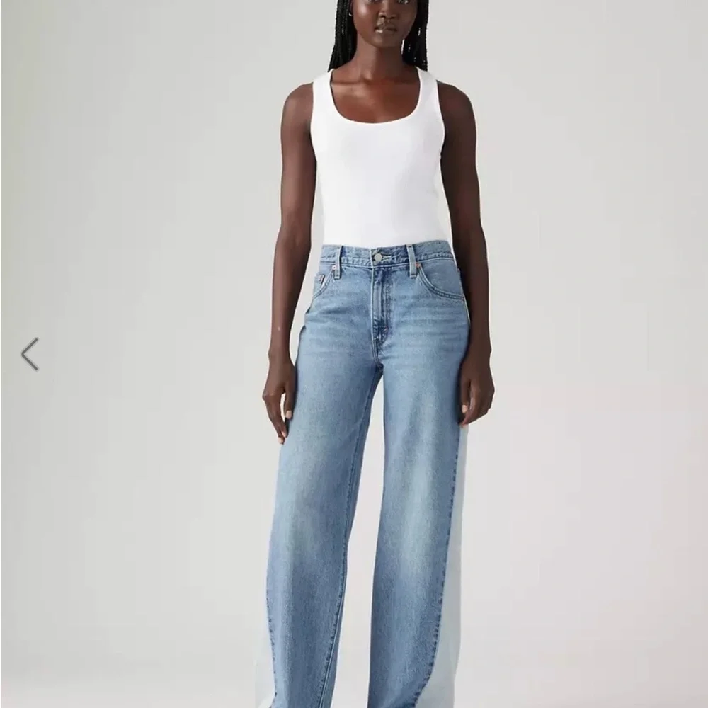 Levi's Premium BAGGY DAD PIECED WOMEN'S JEAN - Picture 12 of 16